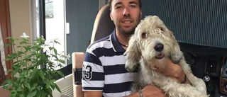 Hunden Frasse räddade man från att drunkna