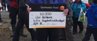 Han vann anrik pimpeltävling och 65 000 kronor