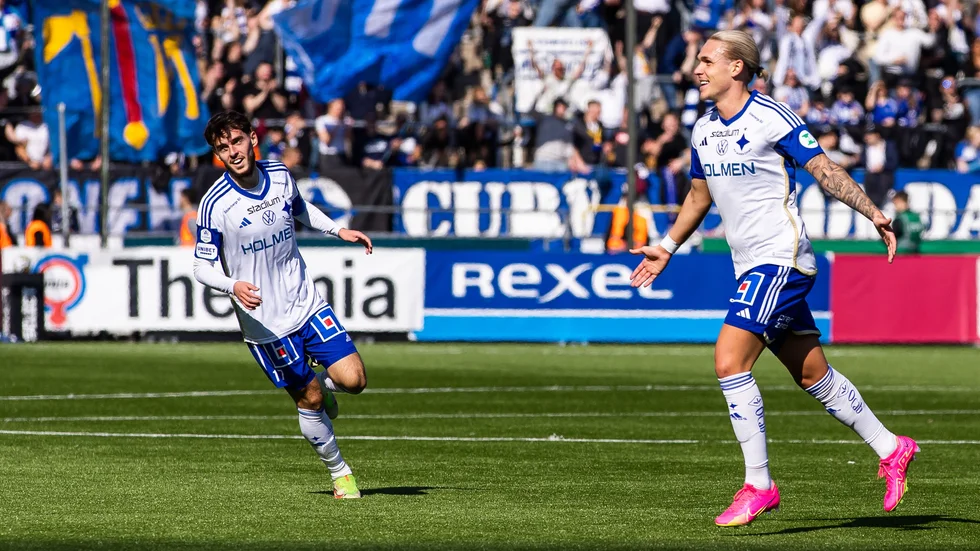 IFK Norrköpings Arnor Sigurdsson utnyttjade skickligt ett misstag av gästernas målvakt Pilip Vaitsiakhovich och rullade in 1-0.