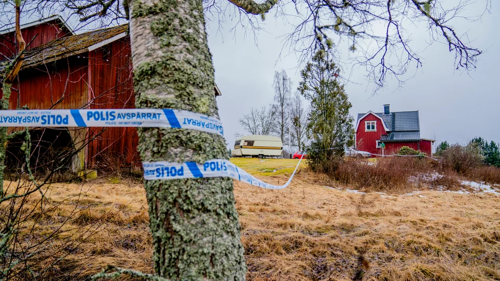 Gården i västra Värmland där den döda kvinnan hittades tidigare i år. Arkivbild.