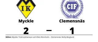 Seger för Myckle mot Clemensnäs efter sent avgörande