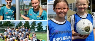 Fotbollsskolan fyllde platserna snabbt – "Jag älskar fotboll"