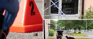 Flera skott avlossades mot lägenhet i Motala 