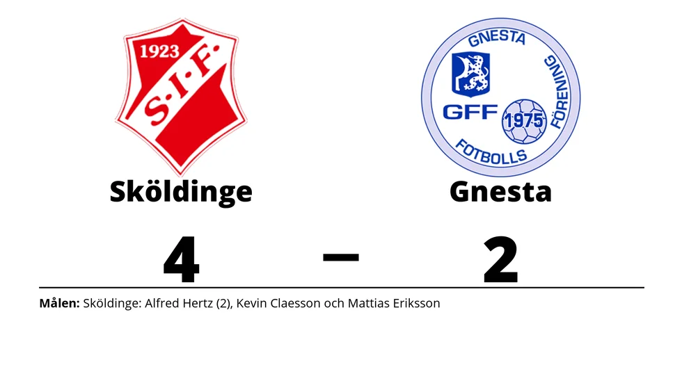 Sköldinge IF vann mot Gnesta FF Herr