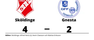 Gnesta föll borta mot Sköldinge