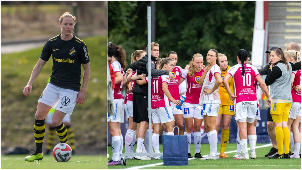 Sara Nordin lämnade AIK för någon vecka sedan och har tränat med Uppsala. 