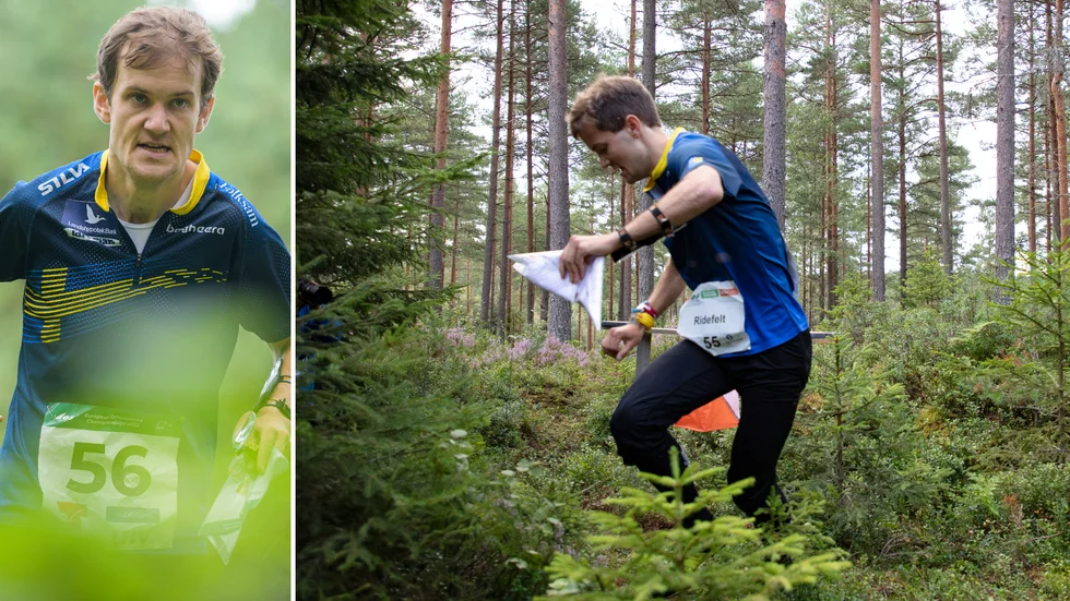 Inför VM har Albin Ridefelt tränat mycket i Schweiz, men även upp och ned för Uppsalaåsen.