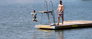 Östgötska havsbadet lockar många: "En sommarpärla" 