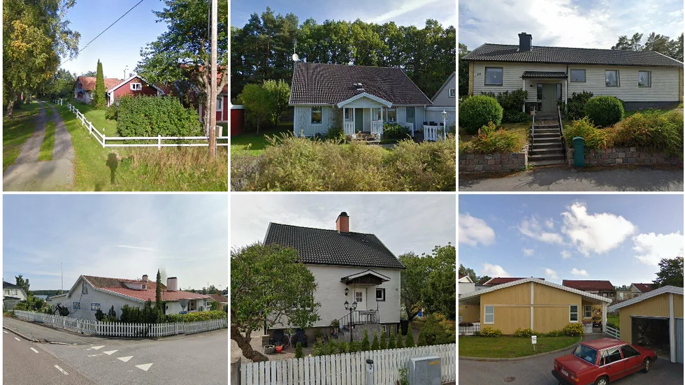 Lilla Grönsundsvägen 16B, Hagabergskroken 10, Bergakungsgatan 17, Idrottsvägen 1, Tallskärsgatan 16 och Segersborgsgatan 38