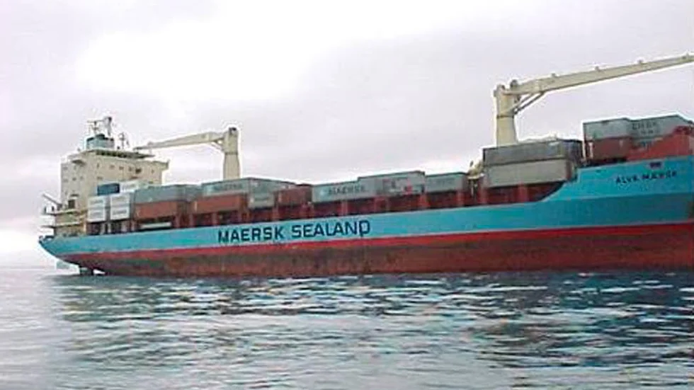 Stort. Maersk Line är världens största containerrederi.