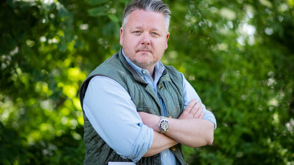 Johan Asp är Skogssällskapets man i Östergötland. 