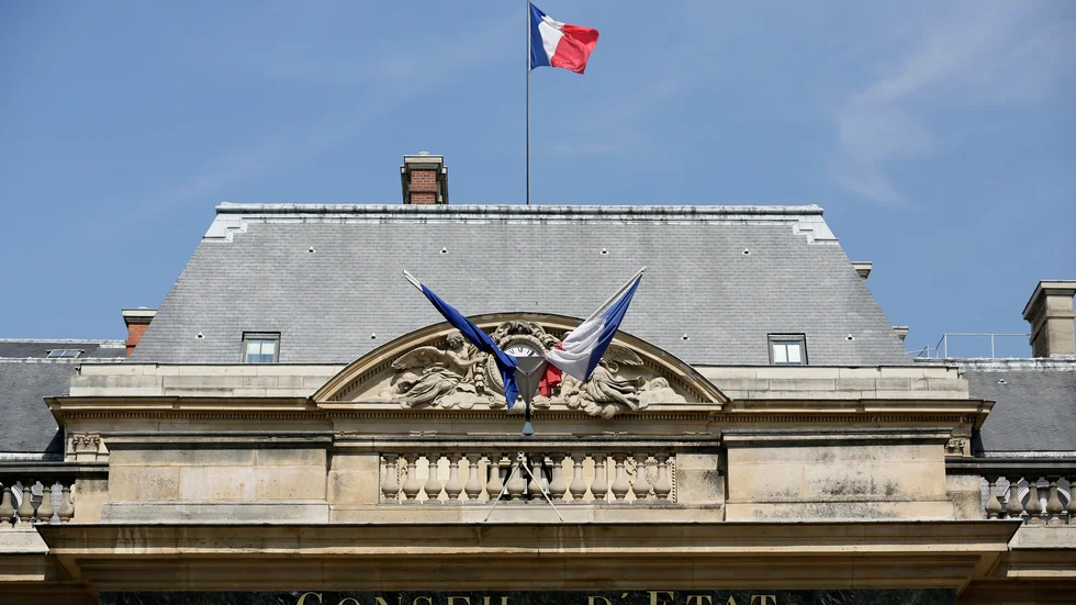 Högsta förvaltningsdomstolens lokaler i Paris. Arkivbild.