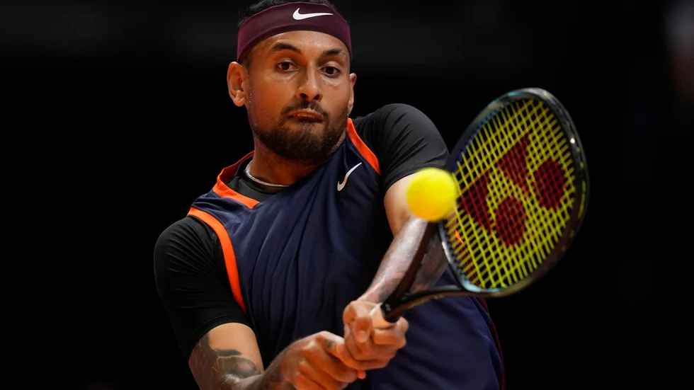 Nick Kyrgios är fortfarande inte redo för comeback på tennisbanan. Arkivbild.