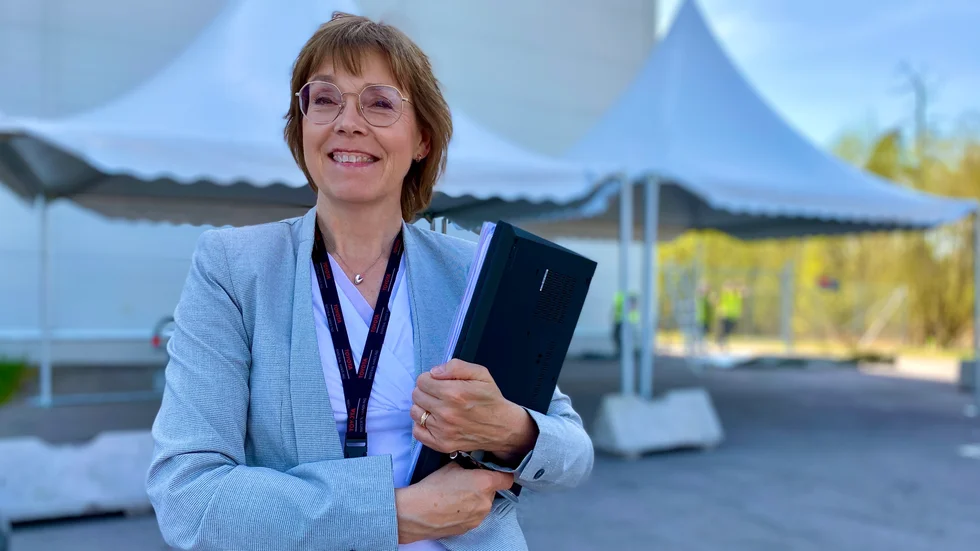 Ing-Marie Karlsson är vd-assistent på Toyota material handling och håller i trådarna inför lördagens familjedag.