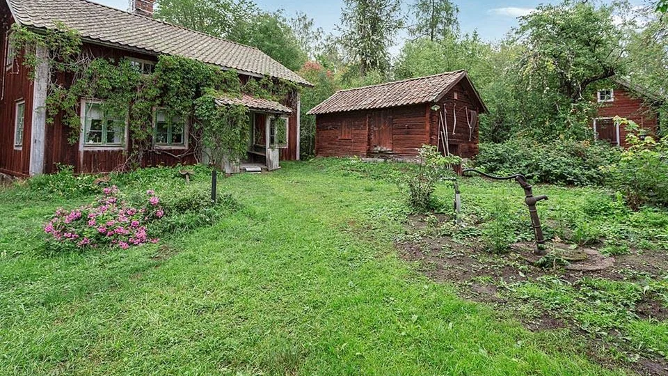 Den gamla gården från 1800-talet lockade flest besökare på Hemnet i Uppsala län.