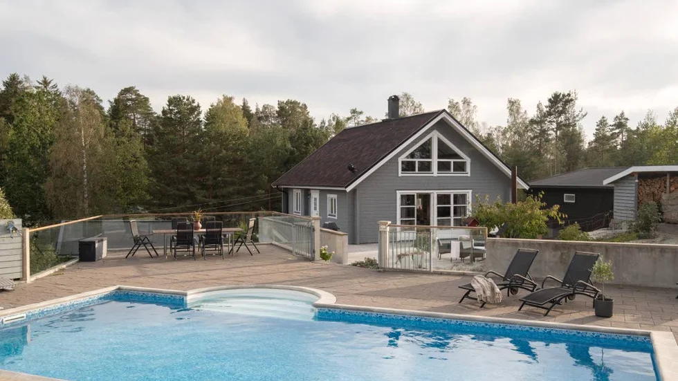 Mest klickat förra veckan: Villa med pool på Märsön.