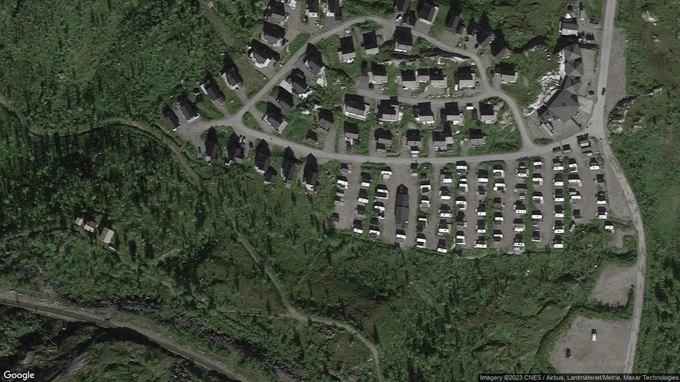Området kring Hjortronvägen 4