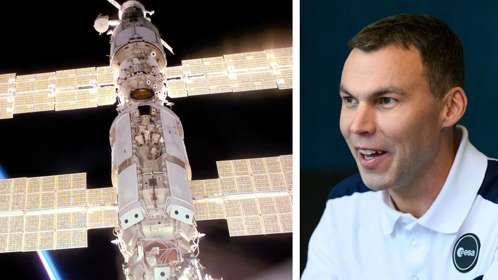 För ett och ett halvt dygn sedan lämnade Marcus Wandt och hans team jorden och begav sig ut i rymden. Nu har de dockat vid den internationella rymdstationen.