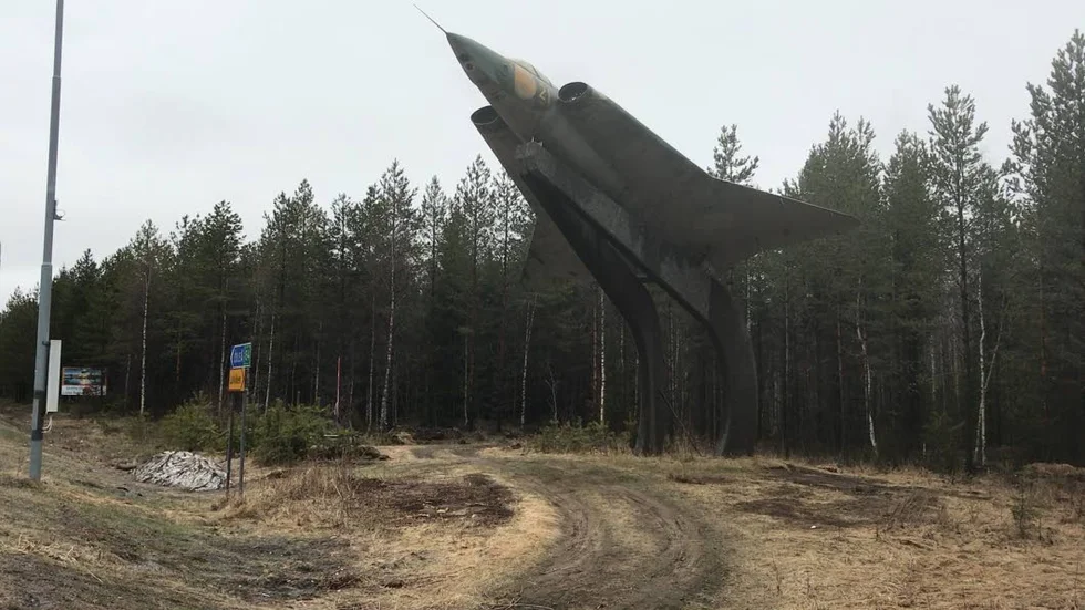 Den här vyn kommer många nya rekryter se när de kommer till Luleå för att genomföra sin värnplikt.