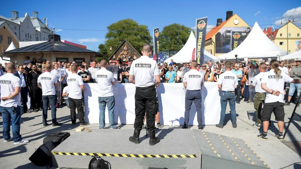 NMR skapade kaos och spred rädsla i Almedalen.