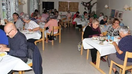 Reumatikerföreningens medlemmar lät sig väl smaka.