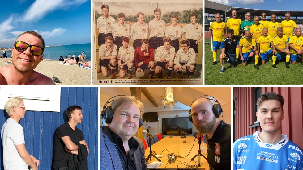 Skvallerspalten vecka 24. Läs om Christian Axeruds fantastiska cykelresa, Maifs lag 1955, Sveriges gåfotbollslandslag i EM, Maifare som kollar på LSW, mer om innebandyledaren Pontus Norlin, och bandyforwarden Joona Rajala som längtar till Motala.