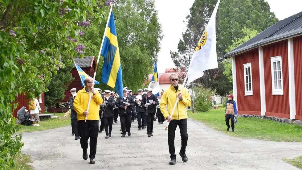 Skribenten trivdes under nationaldagsfirandet men saknade kommunens engagemang.