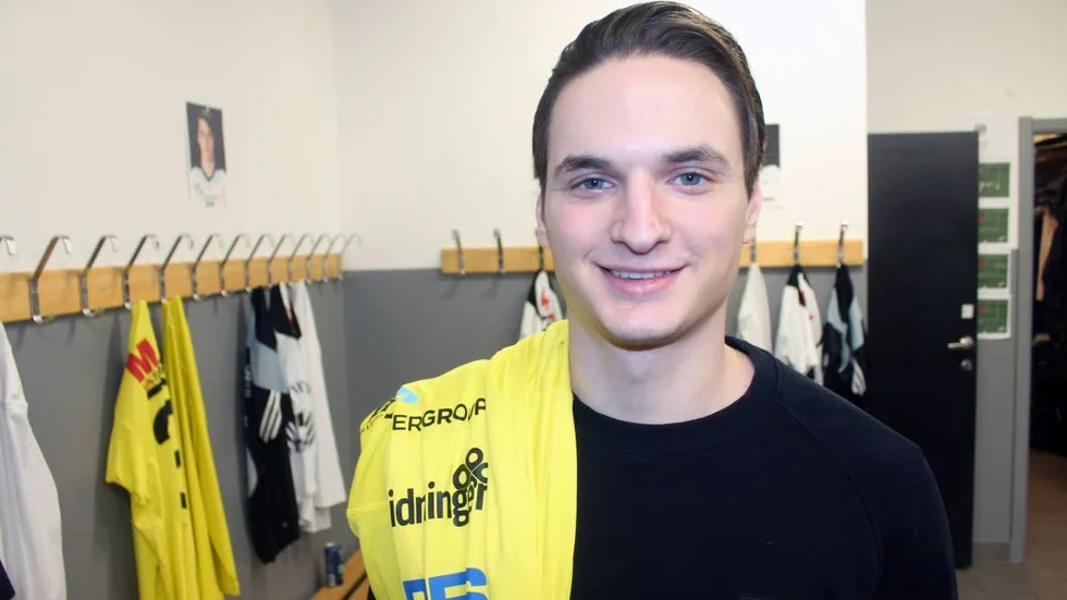 NYTT LAG. Han kommer från Skäggetorp i Linköping och har närmast spelat i Norrköping. Nu är Ylber Gubetini ny målvakt i Motala AIF.