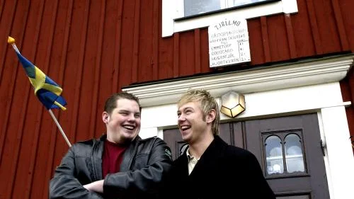 Två unga Linköpingskockar tar över driften vid Tjällmo gästgiveri från den 1 oktober. Nämligen Magnus Svedin och Anders Fröberg. Bild: ÅKE KARLSSON