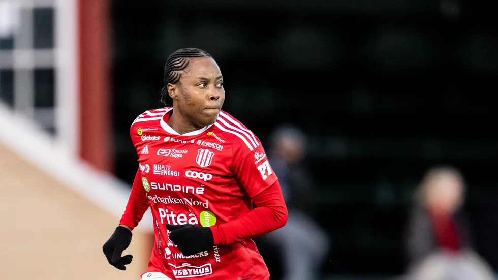 Faith Ikidi Michael är tillbaka från start i Piteås elva mot Vittsjö.