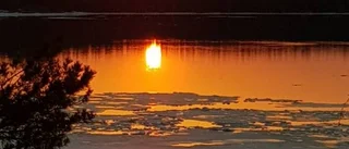 Solnedgång i Harads