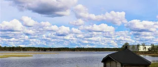 Stackmoln över Torneälv