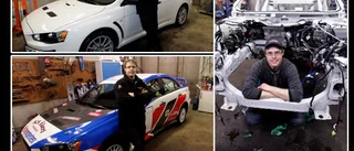 Från personbil till rallybil