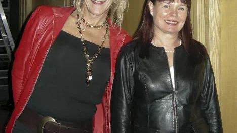 Sara Lund, marknadschef vid Slaghuset, och Maria Salmgren, kommunchef i Övertorneå, var två av dem som debatterade mångfaldsfrågan i Kulturens hus under onsdagen.