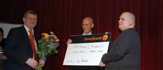 Femton fick pris på gala