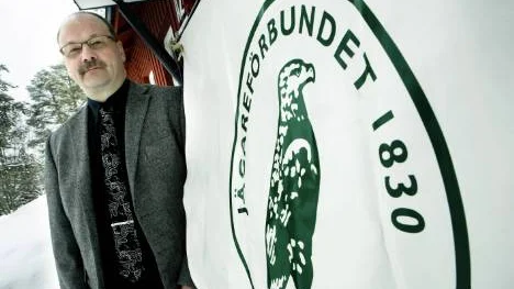 Robert Henriksson blev i helgen ny ordförande för Jägareförbundet i Norrbotten. Foto: KURT ENGSTRÖM