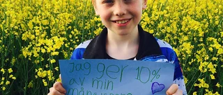 Månadspengar går till Cancerfonden