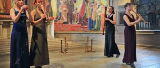 Ljuvliga blockflöjtstoner i domkyrkan