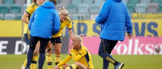 Läkarens besked: Seger vadskadad i VM-genrep