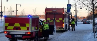 Buss i olycka vid Kulturens hus