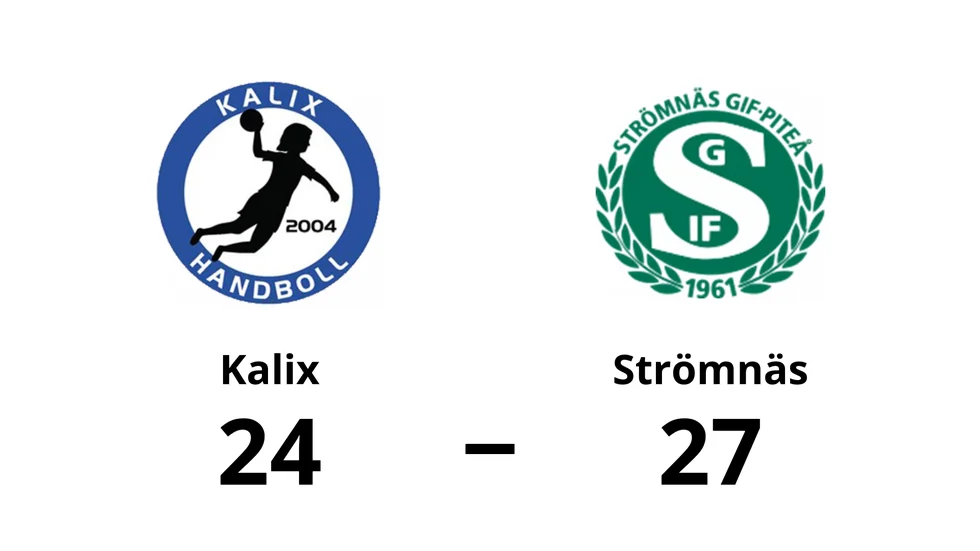 Kalix HK förlorade mot Strömnäs GIF