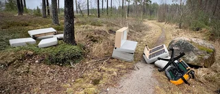 Boende rasar efter skräpfynd – på joggingrundan: "Blir förbannad"