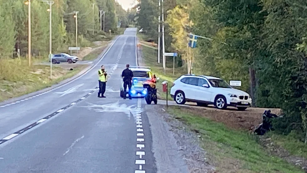 Olycka vid Östra Falmark