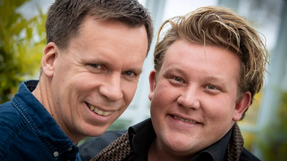 Petter Kjellén och Karl Fredrik Gustafsson har varit ett par i tio år. Arkivbild.