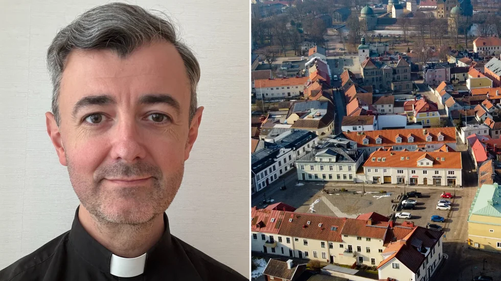 Daniel Andrén tillträder som ny kyrkoherde i Vadstena pastorat i december.