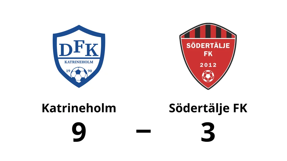 DFK Katrineholm vann mot Södertälje FK
