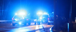 Vild polisjakt på E4 – taxi vägrade stanna