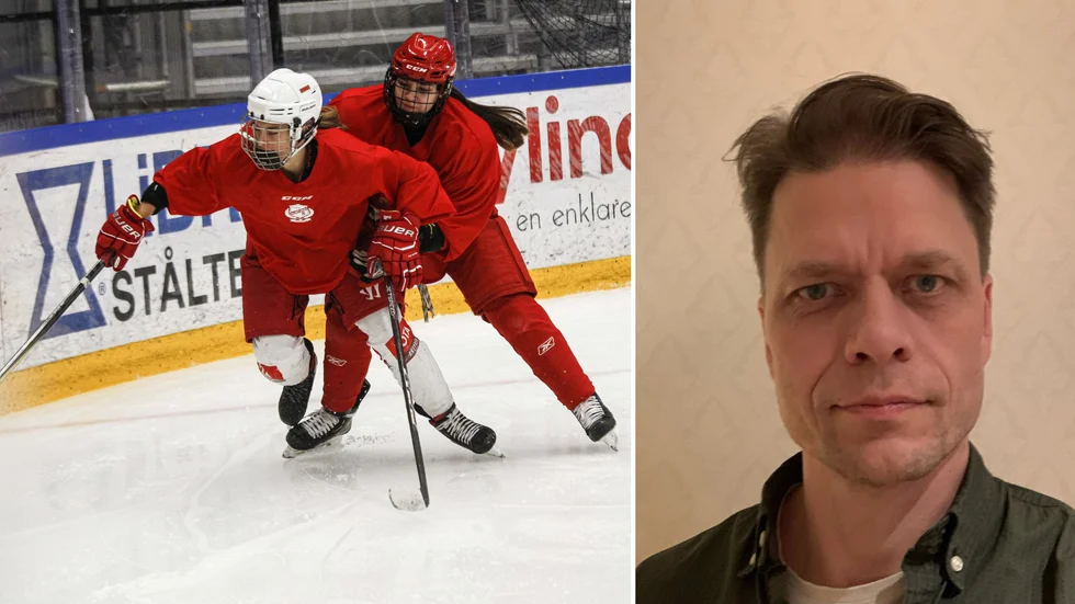 Markus Åberg var tränare i Almtunas damlag när det blev nedlagt.