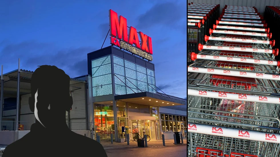 Man försökte stjäla en elsparkcykel och ett flertal byxor från Ica Maxi. 