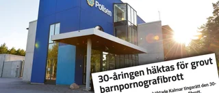 Västerviksbo fortsatt misstänkt för barnporrbrott